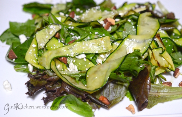 Zucchini Ribbon Salad